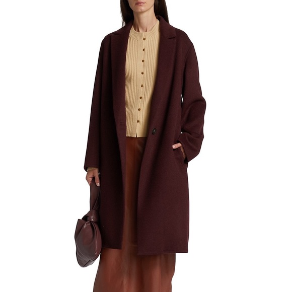 Vince Ribbed Button-Front Cardigan - Picture 8 of 11